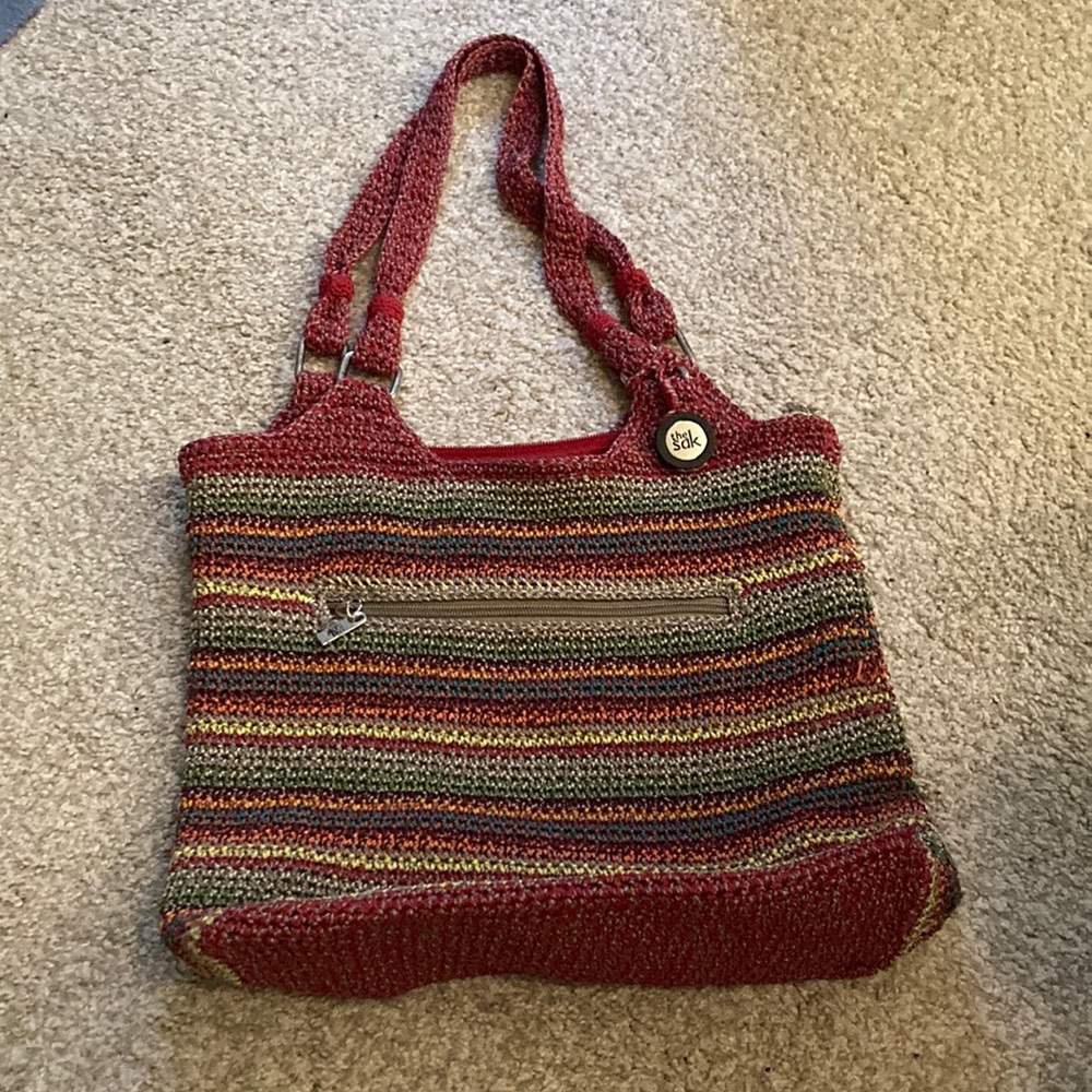 Striped Sak Purse